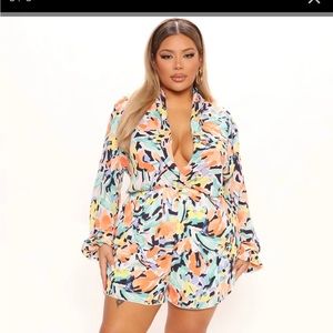 Nwt fashion nova romper size 3x